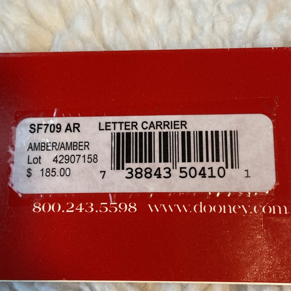 Dooney & Bourke leather letter carrier - Picture 9 of 9